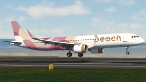 New Livery!!! FSLabs A321NX (NEO LEAP) Peach JA901P - Aircraft