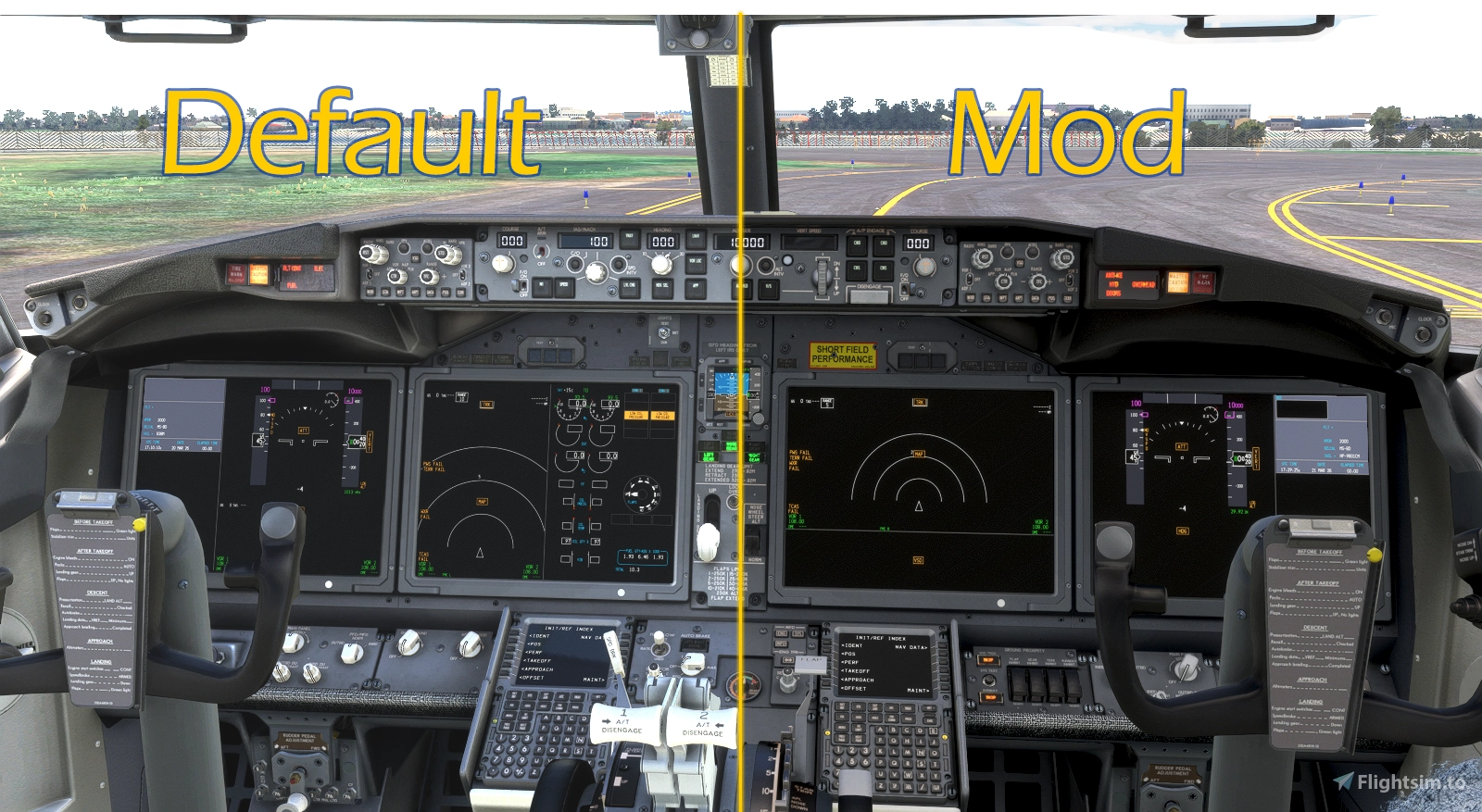 737 MAX 8 Cockpit Texture Replacement - Aircraft Enhancements for