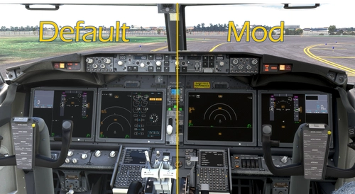 737 MAX 8 Cockpit Texture Replacement