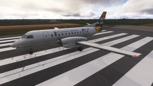 Microsoft | Saab 340B | Cayman Airways Express | VP-CBR