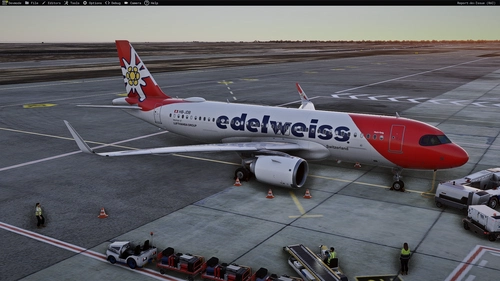Edelweiss HB-JDB livery iniBuilds A320NEO MSFS2024 ( with cabin )