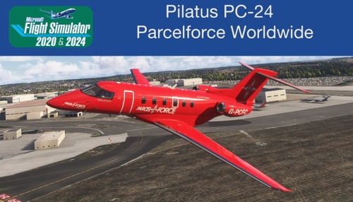 Pilatus PC-24 Parcelforce Worldwide