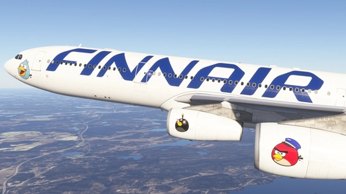 Finnair "Angry Birds" OH-LQD