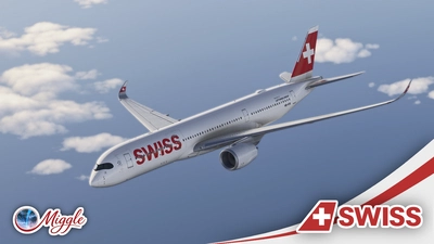 Swiss Delémont Livery w/ Cabin HB-IFB [A350-900]