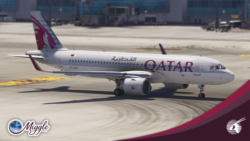 [A32NX] Qatar Airways A7-AHT [8K]