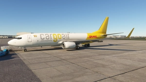 PMDG B737-800BCF | CARGO AIR DHL | LZ-CGB thumbnail 3