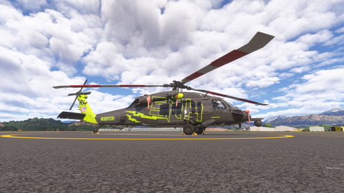MilTech Simulations/Blackbird Simulations MH-60S Salmon River Helicopters