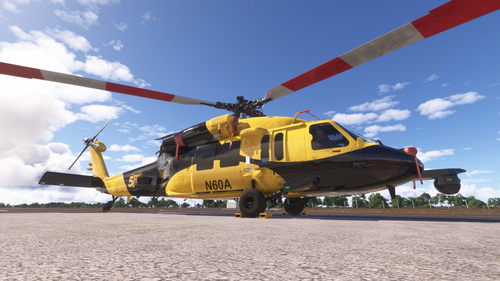 MilTech Simulations/Blackbird Simulations MH-60S 5 State Helicopters