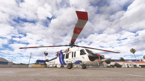 MilTech Simulations/Blackbird Simulations MH-60S Santa Barbara County Fire Department