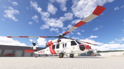 MilTech Simulations/Blackbird Simulations MH-60S Cal Fire 609
