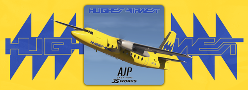 Hughes Airwest - N2771R - MS/Inibuilds Fokker F27 Friendship