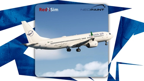 Syrian Air for Boeing 737 MAX 8 (Fictional) | 8k