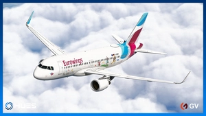 Eurowings D-AEWP | Salzburger Land | w/Cabin for Fenix  MSFS2024. thumbnail 4