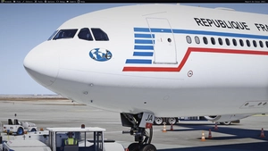 Armée de l'Air (French Air Force) F-RAJA COTAM (A342 aircraft) livery Inibuilds A340-300 thumbnail 5