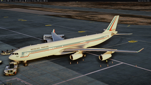 Armée de l'Air (French Air Force) F-RAJA COTAM (A342 aircraft) livery Inibuilds A340-300 thumbnail 9