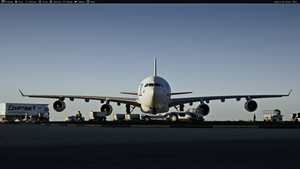 Armée de l'Air (French Air Force) F-RAJA COTAM (A342 aircraft) livery Inibuilds A340-300 thumbnail 12