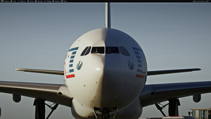 Armée de l'Air (French Air Force) F-RAJA COTAM (A342 aircraft) livery Inibuilds A340-300 thumbnail 13