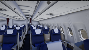 Armée de l'Air (French Air Force) F-RAJA COTAM (A342 aircraft) livery Inibuilds A340-300 thumbnail 15