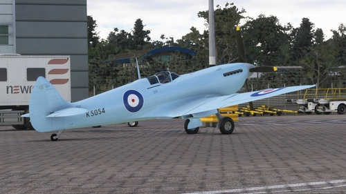 Spitfire G-TCHI(K5054) Spitfires.Com