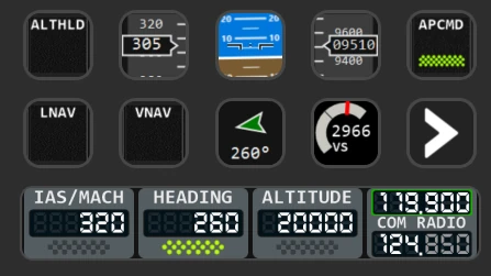 MSFSDock plugin for Mirabox/Ajazz Streamdock and Elgato Streamdeck