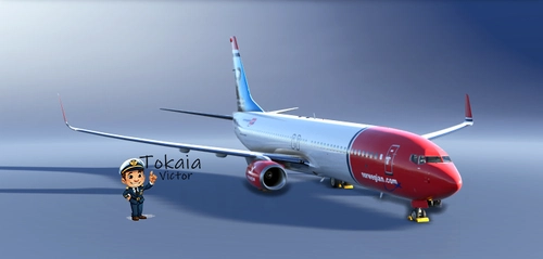 PMDG 737-900BW | Norwegian EI-KTE | Fictional
