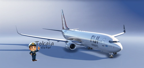 PMDG 737-900BW | Fiji Airways DQ-FKT | Fictional