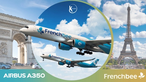 Inibuilds Airbus A350-1000 French Bee Fleet 4K