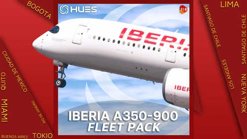 Iberia Complete Fleet Pack | iniBuilds A350-900