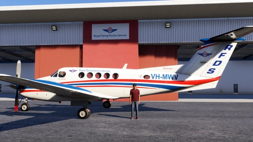 Carenado B200 King Air - RFDS MWV