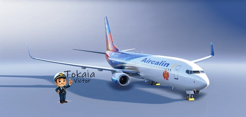 PMDG 737-900BW | Aircalin F-NANO | Fictional