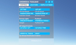 ANSMedia Common Toolbar (Catapult, Arrestors, Pushback) (WIP) thumbnail 1