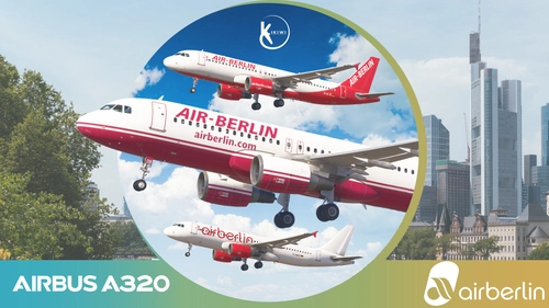 [PACK] LatinVFR A320 CFM Air Berlin Liveries Pack - 4K & 8K