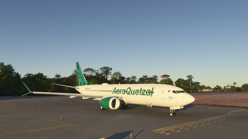 Asobo Boeing 737-8 MAX | AeroQuetzal “Standard Minimal Scheme” | XA-ILP | “Lyra” | MSFS 2024