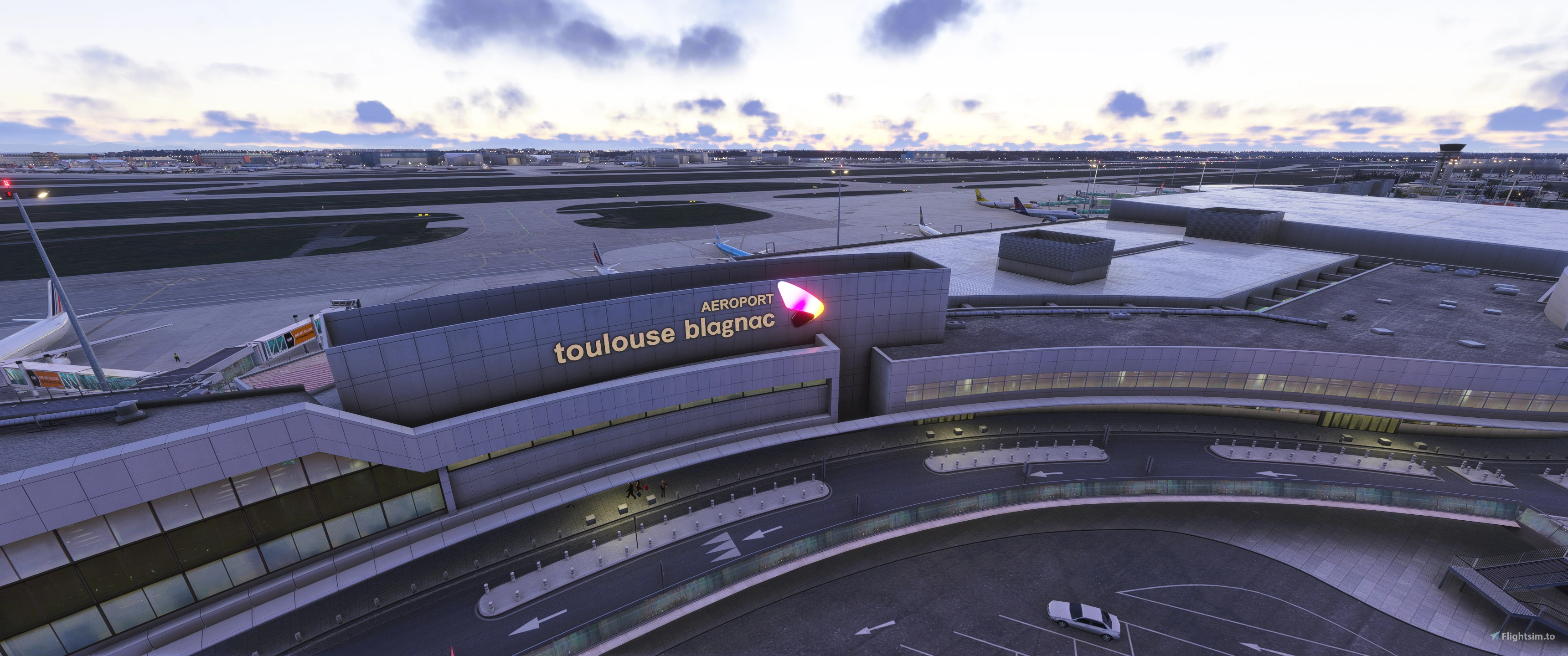 LFBO Toulouse Blagnac GSX Profile - Flightbeam - Image 1