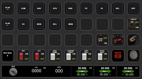 Stream Deck + XL Profile for JF PA-38 Tomahawk