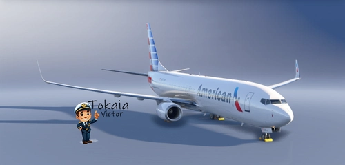 PMDG 737-900BW | American Airlines N979NN | Fictional