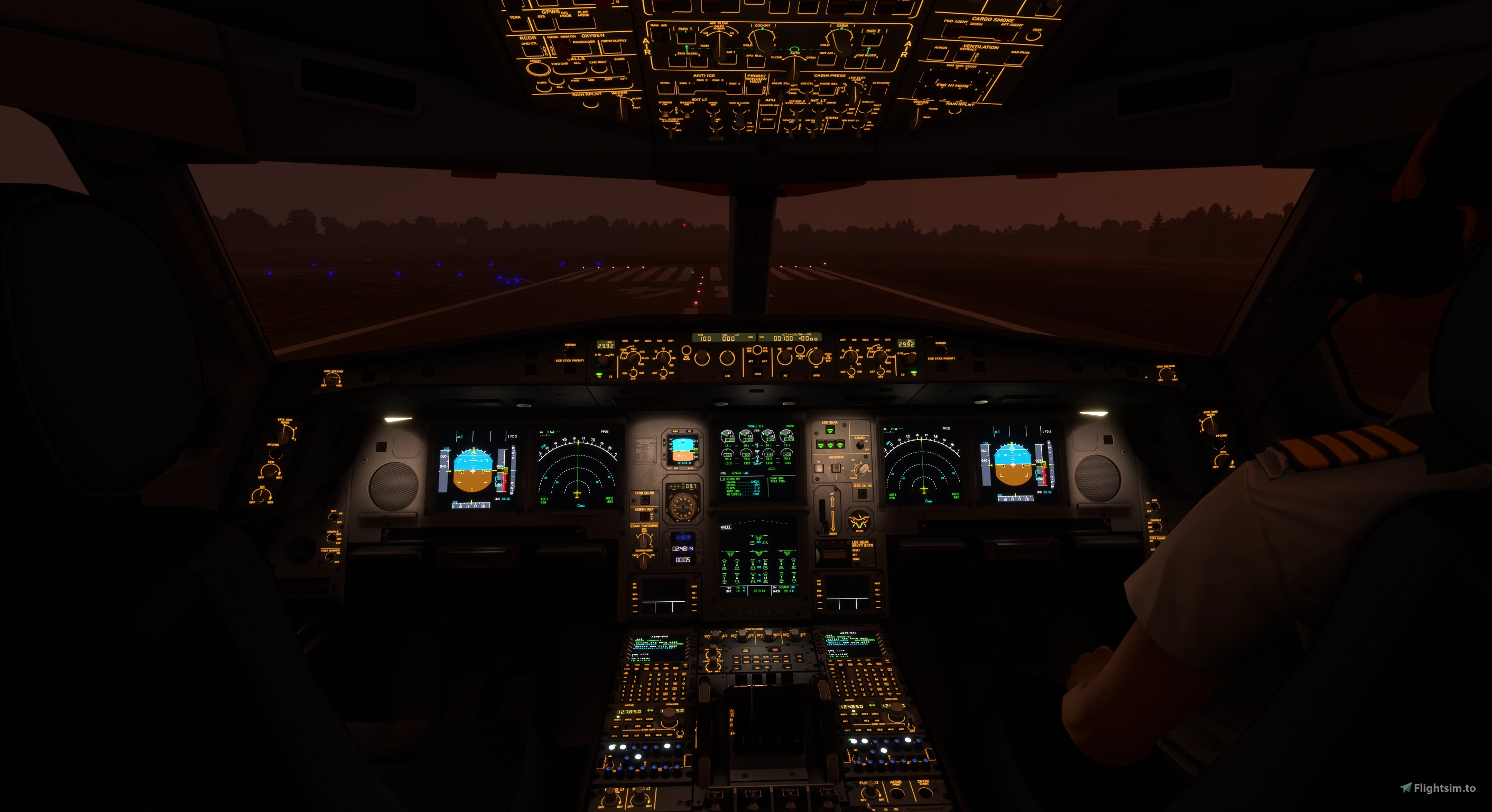 Aerosoft/Toliss A346 Light Mod - Image 1
