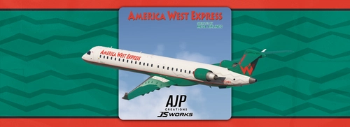 America West Express opby Mesa Airlines - Mini Fleetpack - Aerosoft CRJ-900ER
