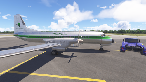 Microsoft/iniBuilds YS-11 Pinehurst Airlines N156P