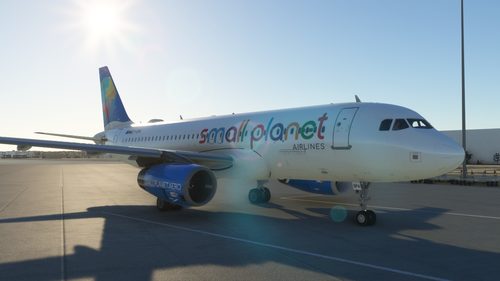 LVFR A320-232 | Small Planet Airlines Custom Livery Pack
