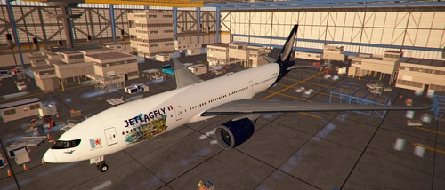 JETLAGFLY W/Cabin | PMDG 777-200LR | 4K [FICTIONAL]