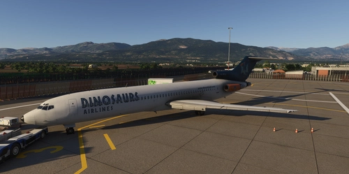 FlightSim Studio - B727 Dinosaur Airlines PAX and Cargo (Fictional)