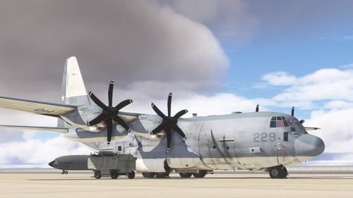 Captain Sim C-130J Marine Aerial Refueler Transport Squadron (VMGR-234) &&nbsp; (VMGR-252), Native 2024