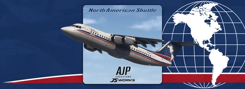 North American Shuttle - Fleetpack - JustFlight BAE 146