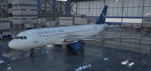 [A32NX] Syrian Airlines  | YK-AKA | New Flag Model (8K)