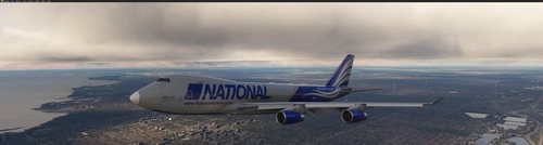 National Air Cargo Dubai Expo 202 B747-400F RR