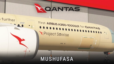 Qantas 'First A350-1000ULR' F-WZNK & F-WULR | iniBuilds A350-1000 [8K/4K]