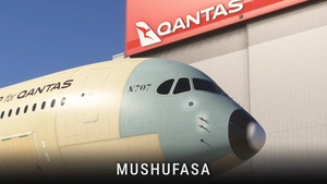 Qantas 'First A350-1000ULR' F-WZNK & F-WULR | iniBuilds A350-1000 [8K/4K] thumbnail 3