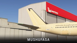 Qantas 'First A350-1000ULR' F-WZNK & F-WULR | iniBuilds A350-1000 [8K/4K] thumbnail 4