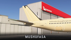 Qantas 'First A350-1000ULR' F-WZNK & F-WULR | iniBuilds A350-1000 [8K/4K] thumbnail 5